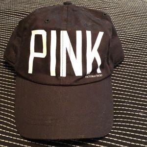 Black Victoria’s Secret PINK Baseball Hat